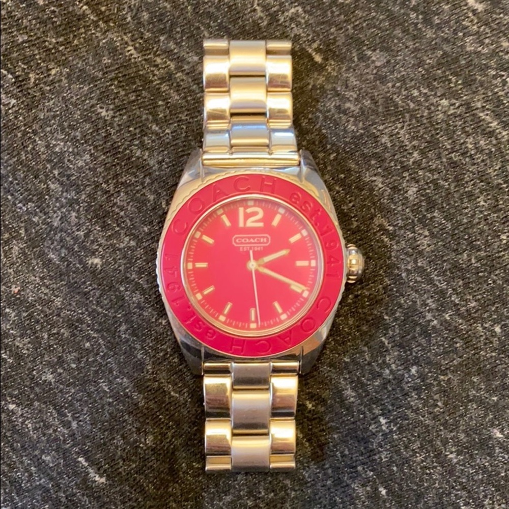 Coach Pink Watch